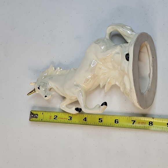 Vintage Ceramic Unicorn Figurine - Picture 8 of 12